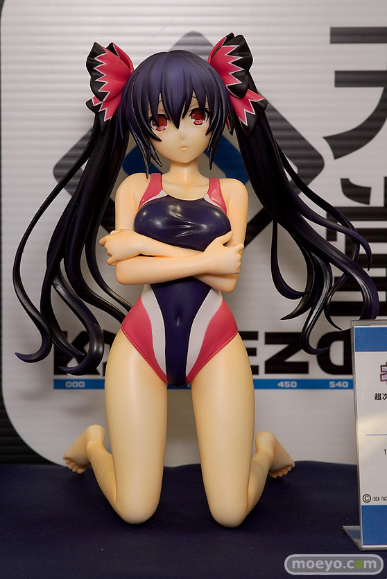 回天堂の超次元ゲイム ネプテューヌ ノワール 競泳水着ver.の新作フィギュア彩色サンプル画像01