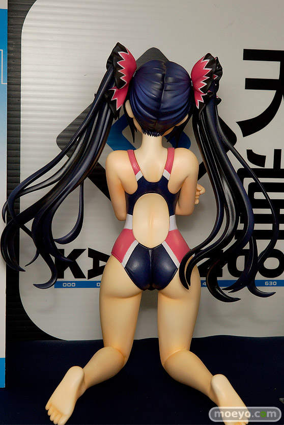 回天堂の超次元ゲイム ネプテューヌ ノワール 競泳水着ver.の新作フィギュア彩色サンプル画像03