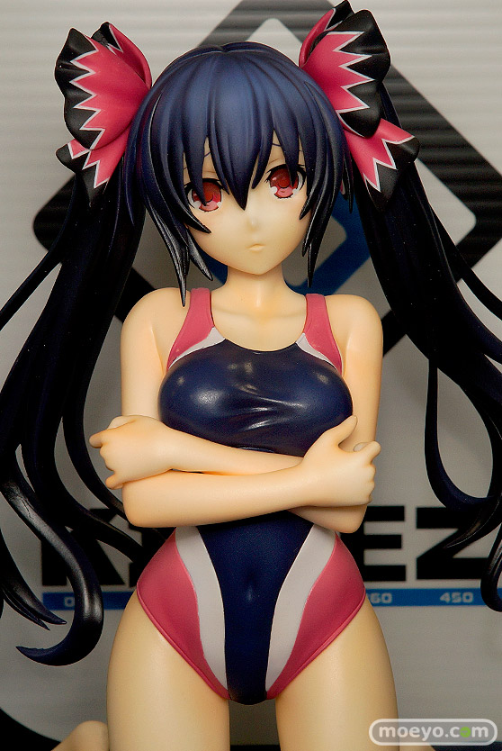 回天堂の超次元ゲイム ネプテューヌ ノワール 競泳水着ver.の新作フィギュア彩色サンプル画像05