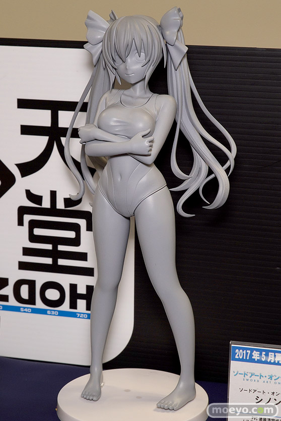 回天堂の超次元ゲイム ネプテューヌ ノワール 競泳水着 立ちポーズver.の新作フィギュア原型画像04