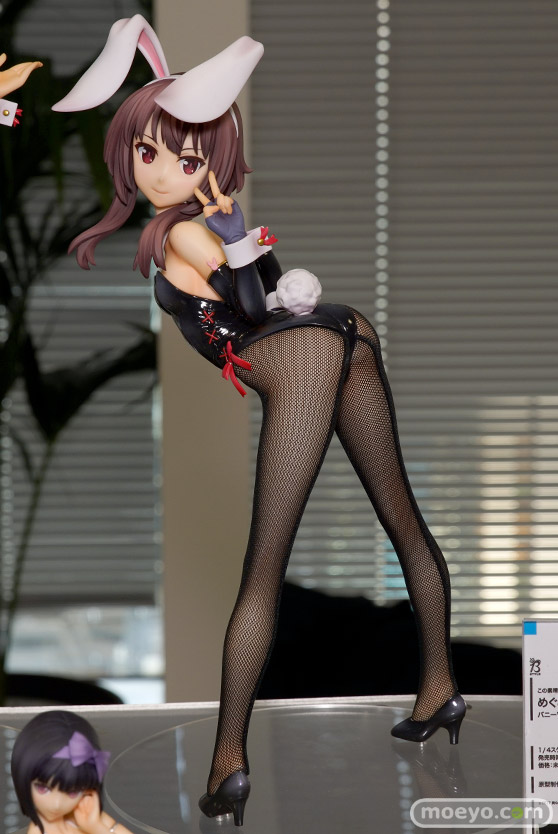 フリーイングのB-style この素晴らしい世界に祝福を!2 めぐみん バニーVer.の新作フィギュア彩色サンプル画像01