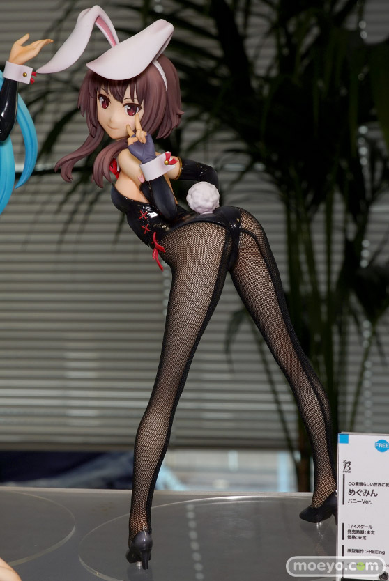 フリーイングのB-style この素晴らしい世界に祝福を!2 めぐみん バニーVer.の新作フィギュア彩色サンプル画像03
