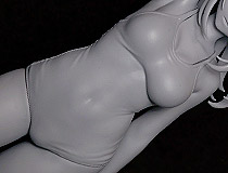 Q-six新作フィギュア「ストライク・ザ・ブラッド 姫柊雪菜」監修中原型が展示！【WF2017冬】