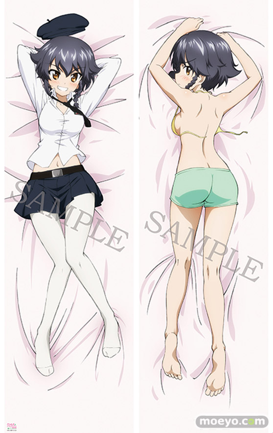 ガールズ&パンツァー 劇場版 抱き枕カバー ぺパロニ / カルパッチョのサンプル画像02