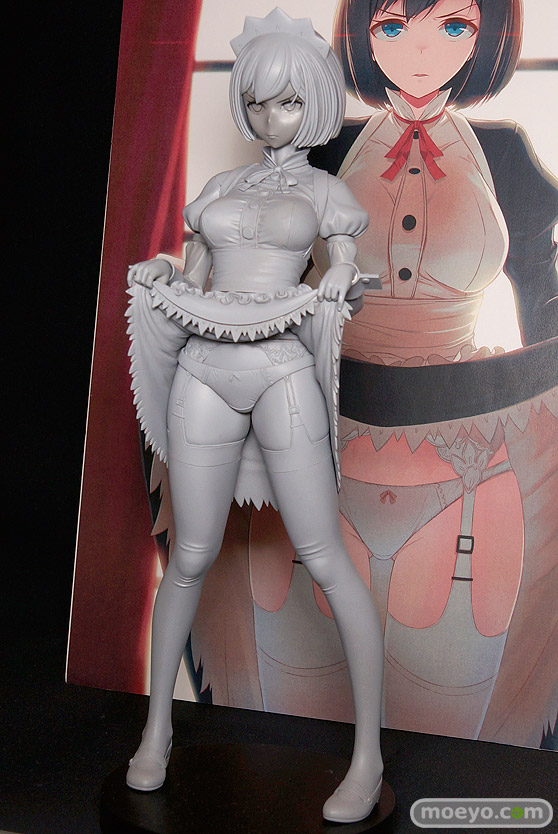 ダイキ工業の嫌な顔されながらおパンツを見せてもらいたい本 メイドの伊東ちとせさんの新作フィギュア原型画像03