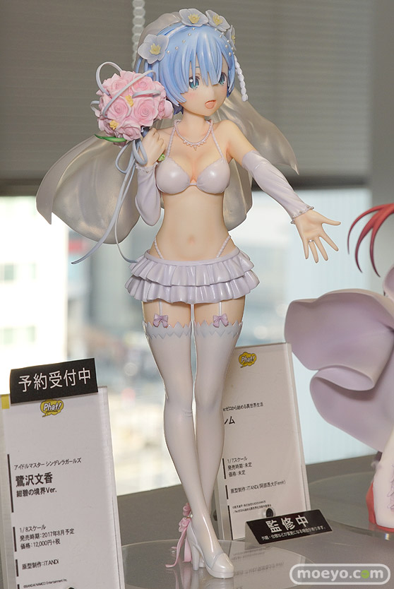 ファット・カンパニーのRe:ゼロから始める異世界生活 レム ウェディングVer.の新作フィギュア彩色サンプル画像02