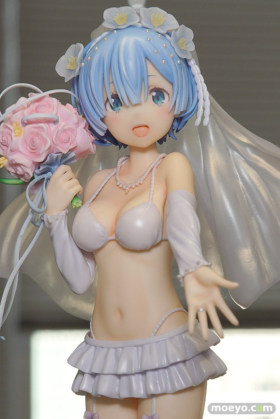 ファット・カンパニーのRe:ゼロから始める異世界生活 レム ウェディングVer.の新作フィギュア彩色サンプル画像05
