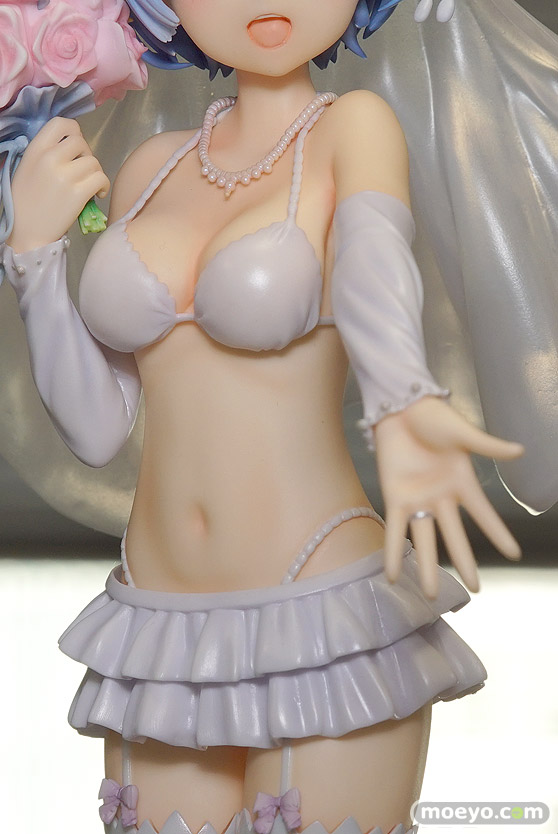 ファット・カンパニーのRe:ゼロから始める異世界生活 レム ウェディングVer.の新作フィギュア彩色サンプル画像07