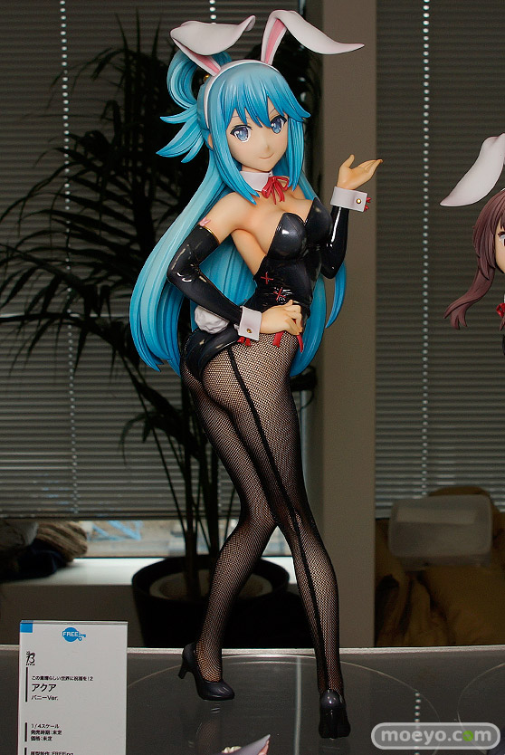 フリーイングのB-style この素晴らしい世界に祝福を!2 アクア バニーVer.の新作フィギュア彩色サンプル画像01