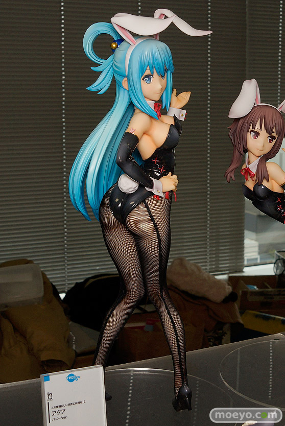 フリーイングのB-style この素晴らしい世界に祝福を!2 アクア バニーVer.の新作フィギュア彩色サンプル画像02