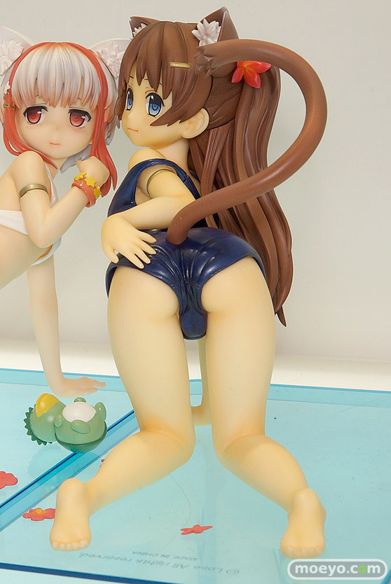 クイーンテッドのものべの 夏葉 にゃーにゃースク水Ver.の新作フィギュア彩色サンプル画像03