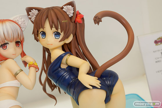 クイーンテッドのものべの 夏葉 にゃーにゃースク水Ver.の新作フィギュア彩色サンプル画像04
