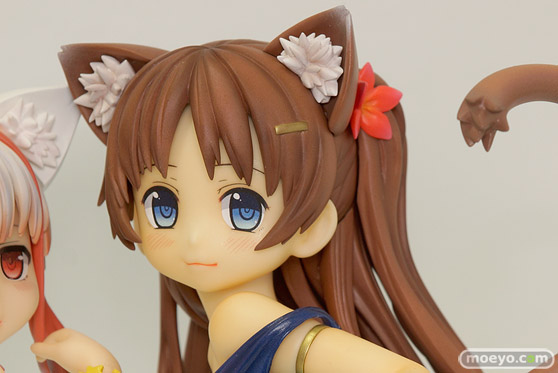 クイーンテッドのものべの 夏葉 にゃーにゃースク水Ver.の新作フィギュア彩色サンプル画像05