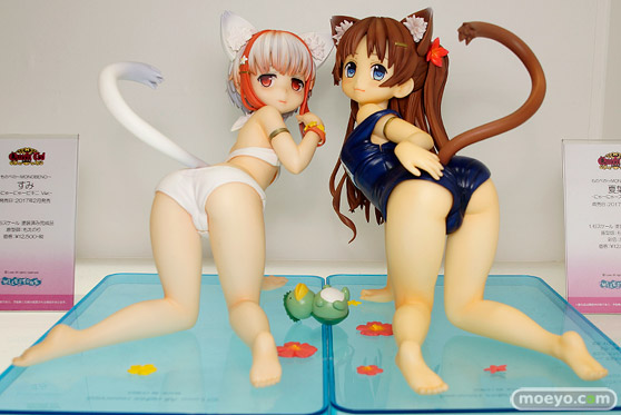 クイーンテッドのものべの 夏葉 にゃーにゃースク水Ver.の新作フィギュア彩色サンプル画像09