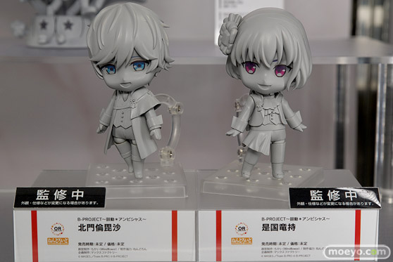 アニメジャパン2017のグッドスマイルカンパニーの新作ねんどろいど　figma系フィギュア展示の様子08