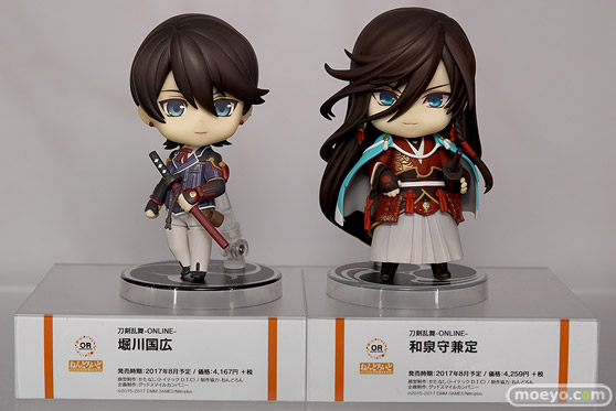 アニメジャパン2017のグッドスマイルカンパニーの新作ねんどろいど　figma系フィギュア展示の様子09