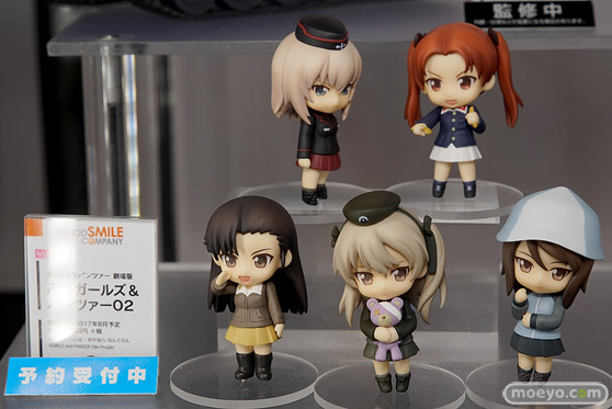 アニメジャパン2017のグッドスマイルカンパニーの新作ねんどろいど　figma系フィギュア展示の様子28