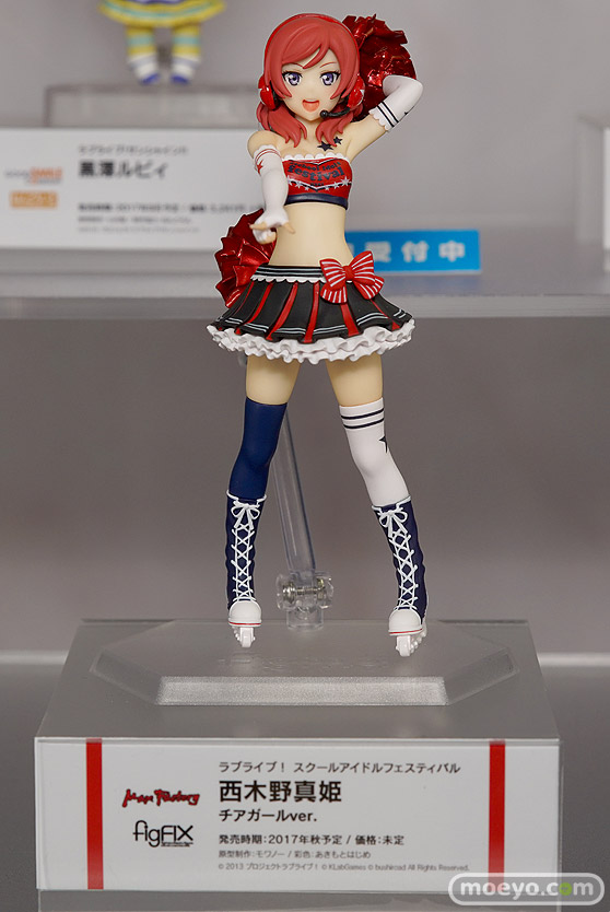 アニメジャパン2017のグッドスマイルカンパニーの新作ねんどろいど　figma系フィギュア展示の様子36