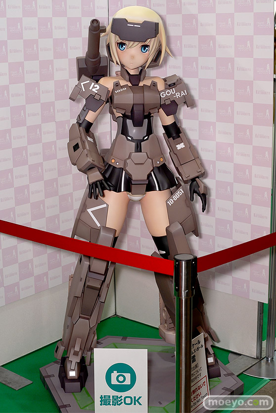 アニメジャパン2017のコトブキヤブース新作フィギュア展示の様子36