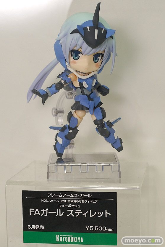 アニメジャパン2017のコトブキヤブース新作フィギュア展示の様子61