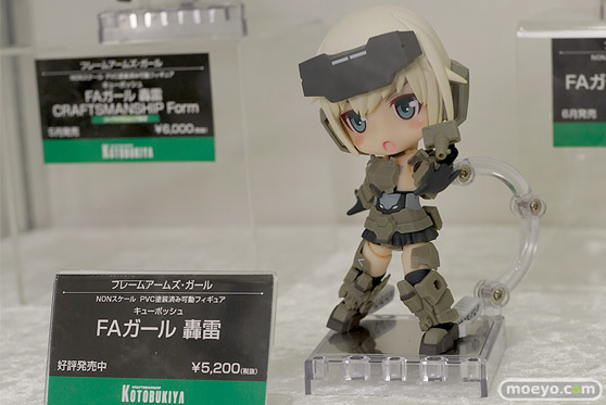 アニメジャパン2017のコトブキヤブース新作フィギュア展示の様子62