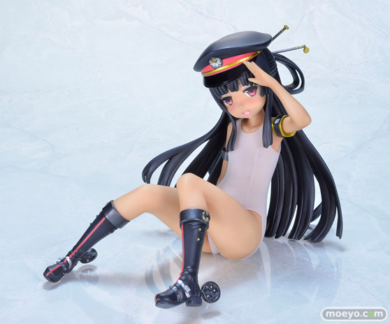 Q-sixのまいてつ　ハチロク 日焼けver.の新作フィギュア彩色サンプル画像01