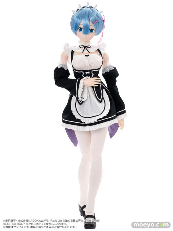 アゾンの1/3 ハイブリッドアクティブフィギュア No.057 Re:ゼロから始める異世界生活 レム 完成品ドールのサンプル画像04