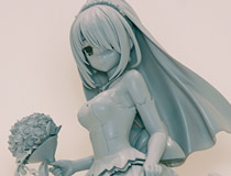 プルクラ新作フィギュア「デート・ア・ライブII 鴇崎狂三 ウェディングver」監修中原型が展示！【WF2017冬】