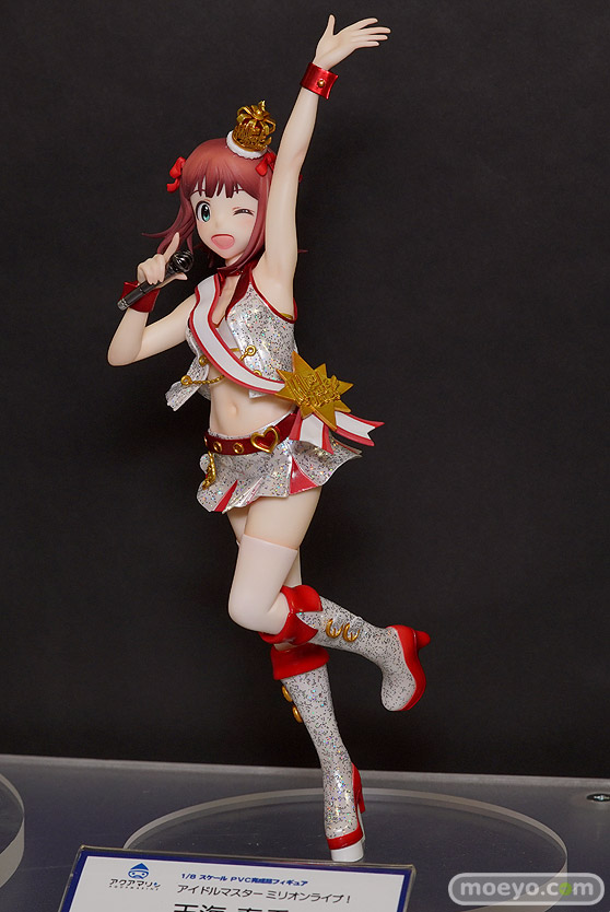 アクアマリンのアイドルマスター ミリオンライブ! 天海春香 -キラメキ進行形!-の新作フィギュア彩色サンプル画像01