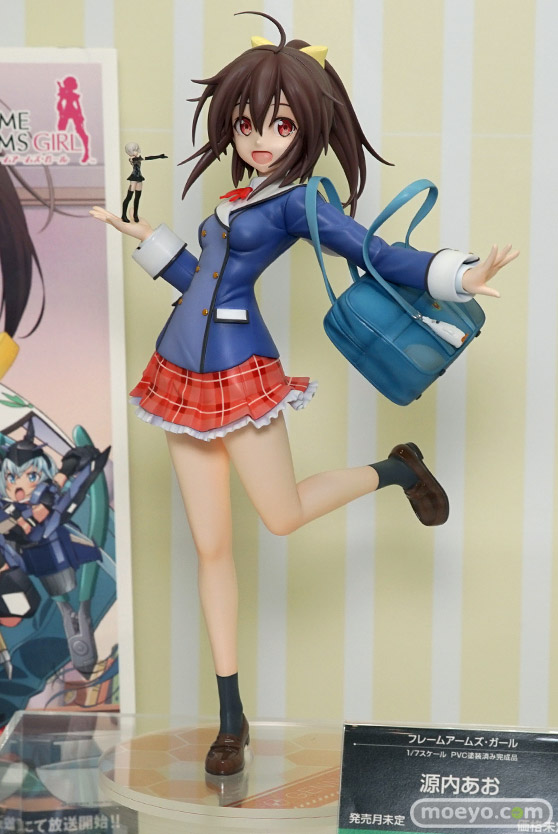 コトブキヤのフレームアームズ・ガール 源内あおの新作フィギュア彩色サンプル画像01