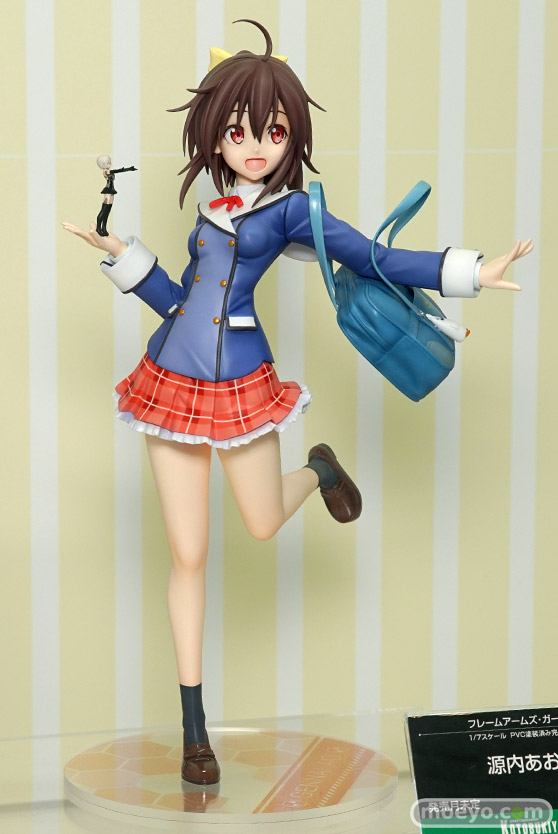 コトブキヤのフレームアームズ・ガール 源内あおの新作フィギュア彩色サンプル画像02