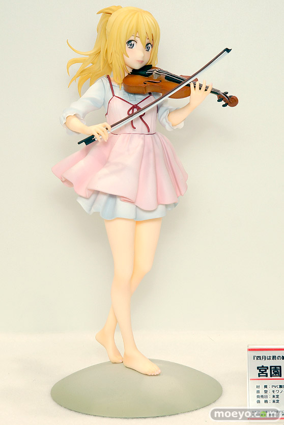 プルクラの四月は君の嘘 宮園かをりの新作フィギュア彩色サンプル画像01