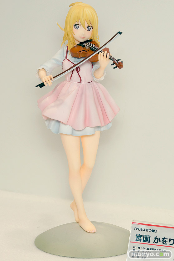 プルクラの四月は君の嘘 宮園かをりの新作フィギュア彩色サンプル画像03