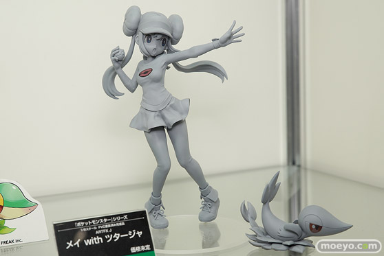 コトブキヤのARTFX J ポケットモンスターシリーズ メイ with ツタージャの新作フィギュア原型画像01