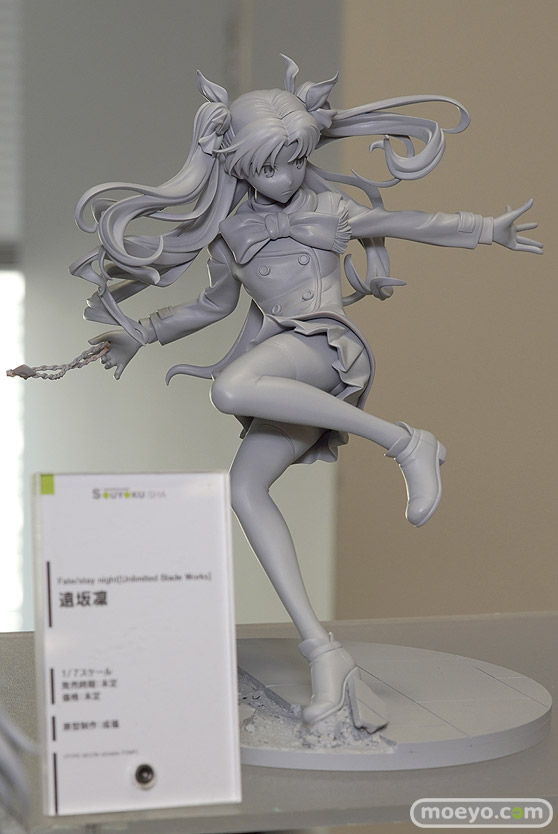 双翼社のFate/stay night[Unlimited Blade Works] 遠坂凛の新作フィギュア原型画像02
