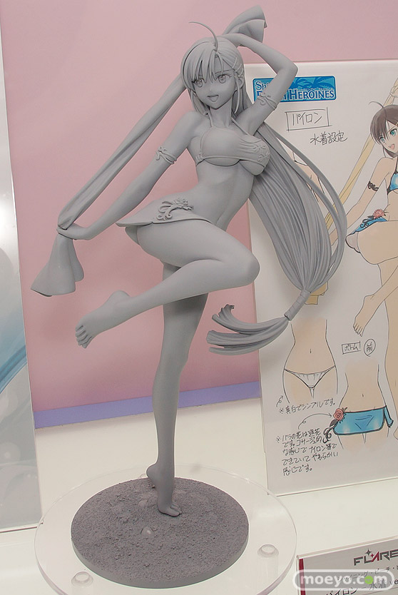 フレアのシャイニング・ビーチ・ヒロインズ パイロン -水着 ver.-（仮）の新作フィギュア原型画像01