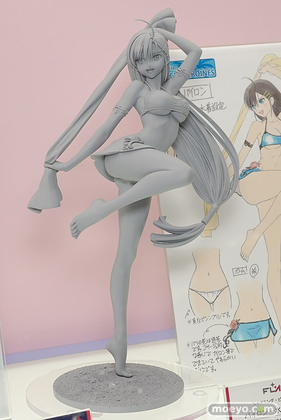 フレアのシャイニング・ビーチ・ヒロインズ パイロン -水着 ver.-（仮）の新作フィギュア原型画像03