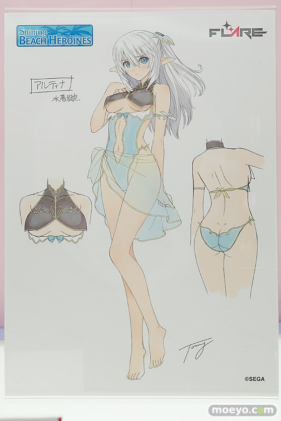 フレアのシャイニング・ビーチ・ヒロインズ アルティナ -水着 ver.-（仮）の新作フィギュア原型画像10