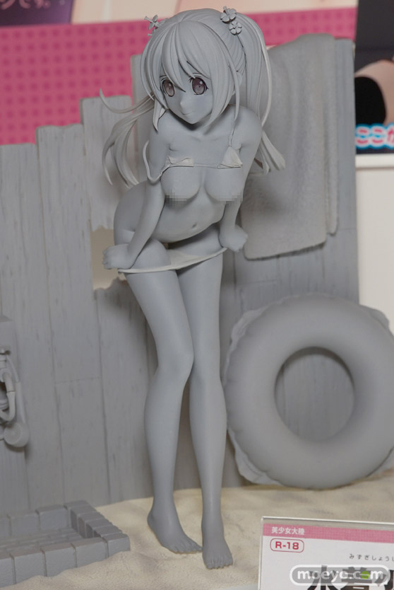 美少女大陸の水着少女の新作フィギュア原型画像04