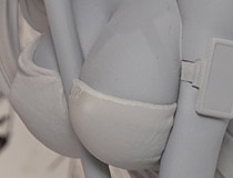 鬼月あるちゅさん同人誌からの立体化！美少女大陸新作フィギュア「フロハイル 小夜」監修中原型が展示！【WF2017冬】