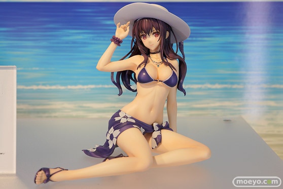 グッドスマイルカンパニーの冴えない彼女の育てかた♭ 霞ヶ丘詩羽 水着Ver.の新作フィギュア彩色サンプル画像02