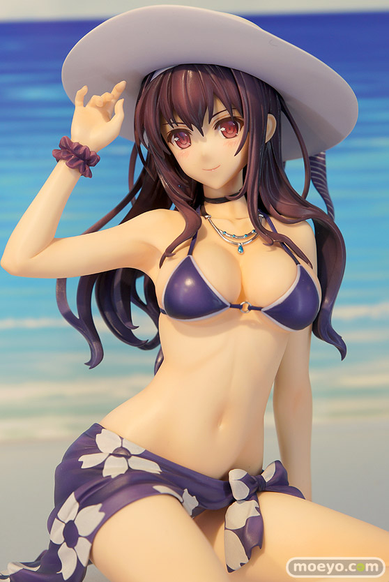 グッドスマイルカンパニーの冴えない彼女の育てかた♭ 霞ヶ丘詩羽 水着Ver.の新作フィギュア彩色サンプル画像05