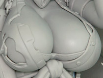 グレイトな胸の谷間！マックスファクトリー新作フィギュア「艦隊これくしょん -艦これ- Iowa（アイオワ） 中破Ver.」監修中原型が展示！【WF2017冬】