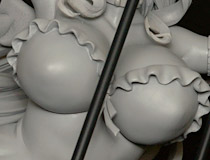 レチェリー新作フィギュア「囚われのビッチ天使さん」の原型が参考出展！【宮沢展示会39】