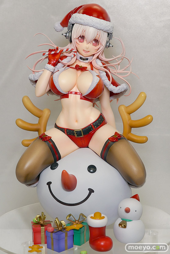 ヴェルテクスのすーぱーそに子 クリスマスVer.の新作フィギュア彩色サンプル画像01