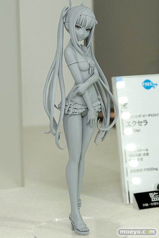 フリーイングのシャイニング・ビーチヒロインズ エクセラ 水着Ver.の新作フィギュア原型画像02
