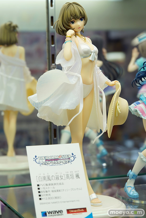 ウェーブのドリームテック アイドルマスター シンデレラガールズ [白南風の淑女]高垣楓の新作フィギュア彩色サンプル展示画像02