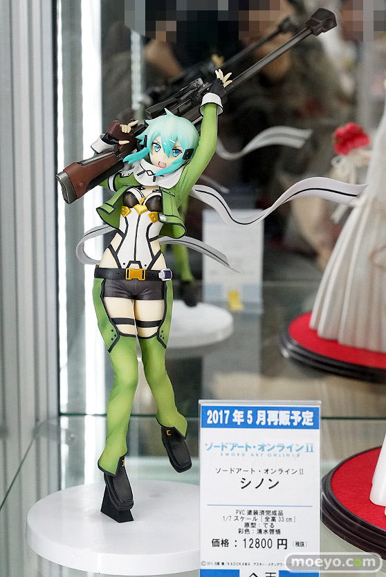 秋葉原の2017年ゴールデンウィーク中の新作フィギュア展示の様子09