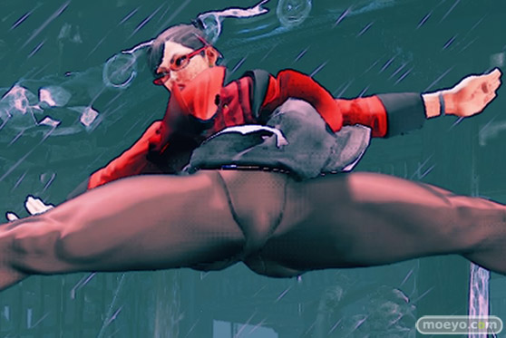 ストリートファイターVの春麗の秘書コスチュームのパンツ丸出し画像19