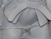 ギリギリすぎる下半身周り！グランドトイズ新作フィギュア「コンパイラ」監修中原型が展示！【トレフェス有明17】